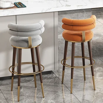 Lüks yüksek yemek sandalyeleri Mobil Metal Restoran Mutfak Altın Yatak Odası Tasarımı Accent Sandalye Zemin Silla Oyun Ofis Mobilyaları
