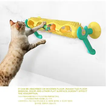 Interaktif Pet Oyuncak Kedi Pet Eğitim Eğlence Kamera Parça Kulesi Kedi Teaser Oyuncak Plaka Kedi Kulesi Topları Pet Aksesuarları Kedi